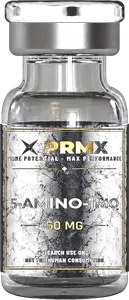 PRMX 5-Amino-1MQ research peptide vial