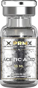PRMX Acetic Acid research peptide vial