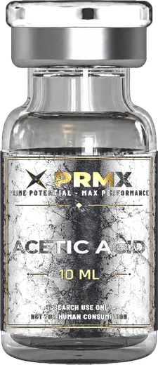 PRMX Acetic Acid research peptide vial