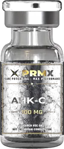 PRMX AHK-Cu research peptide vial