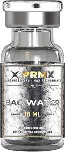 PRMX Bacteriostatic Water research peptide vial