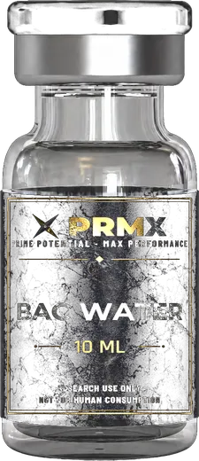 PRMX Bacteriostatic Water research peptide vial