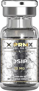 PRMX DSIP research peptide vial