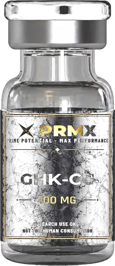 PRMX GHK-Cu research peptide vial