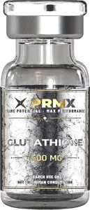 PRMX Glutathione research peptide vial