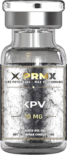 PRMX KPV research peptide vial