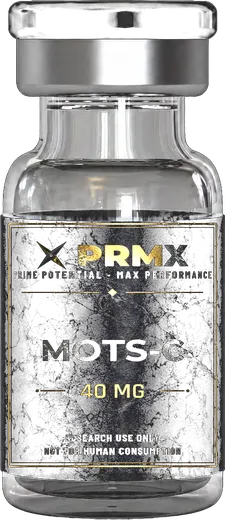 PRMX MOTS-c research peptide vial