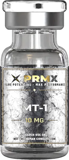 PRMX MT-1 research peptide vial