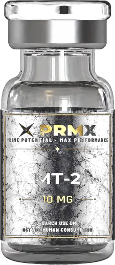 PRMX MT-2 research peptide vial