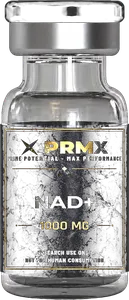 PRMX NAD+ research peptide vial