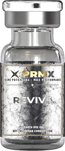 PRMX Revive research peptide vial