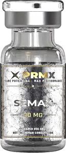 PRMX Semax research peptide vial