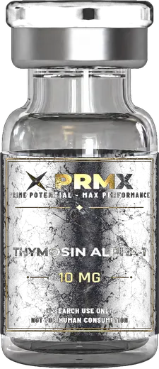 PRMX Thymosin Alpha-1 research peptide vial