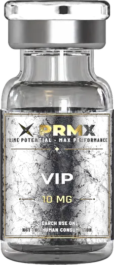 PRMX VIP research peptide vial
